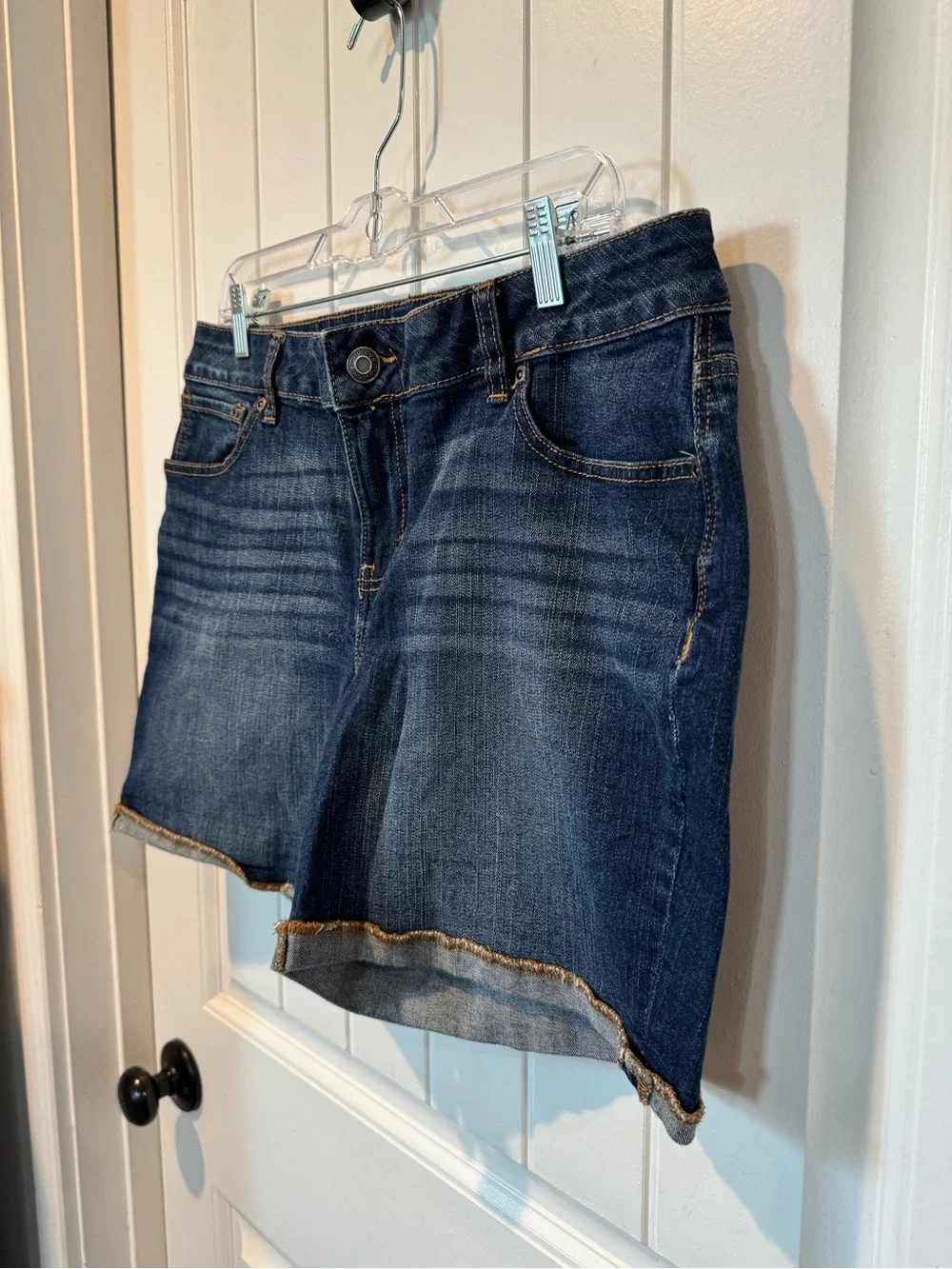 Maurices Dark Indigo Denim Shorts